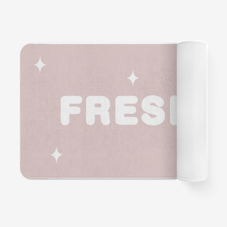Fresh Kitchen/Bathroom Rug