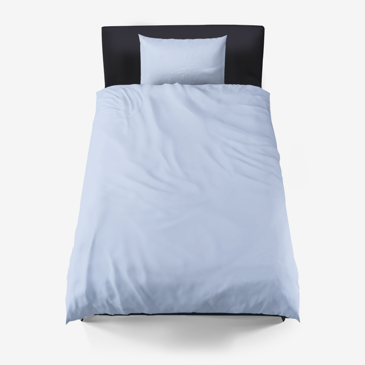 Sky Blue Duvet Cover