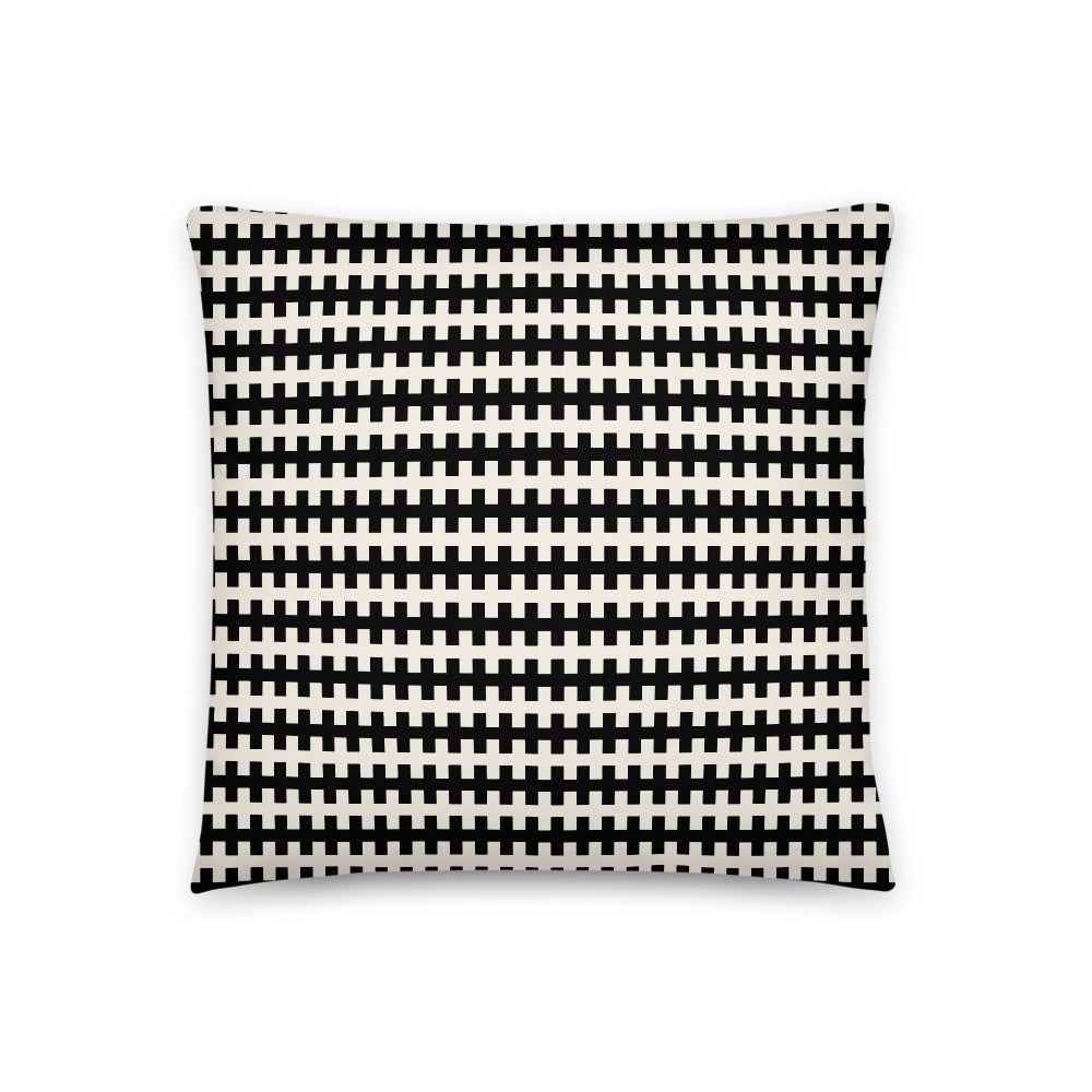 Rattan Print Pillow