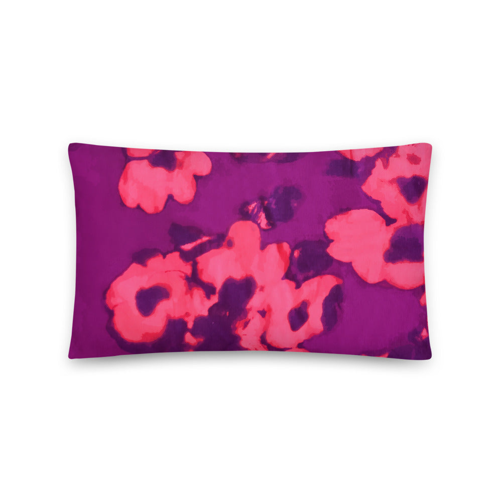Red Rose Pillow Cushion