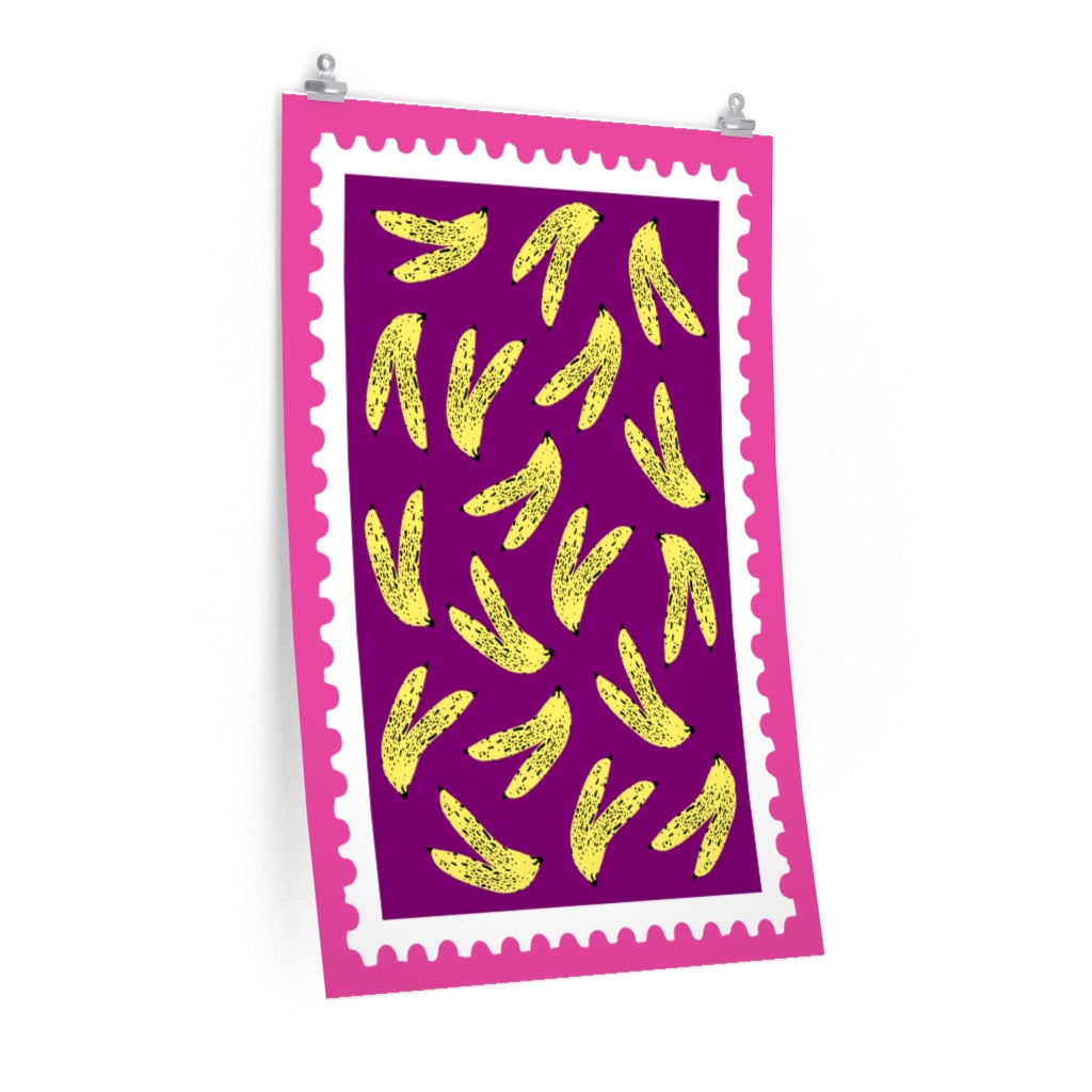 Banana Stamp - Art Print