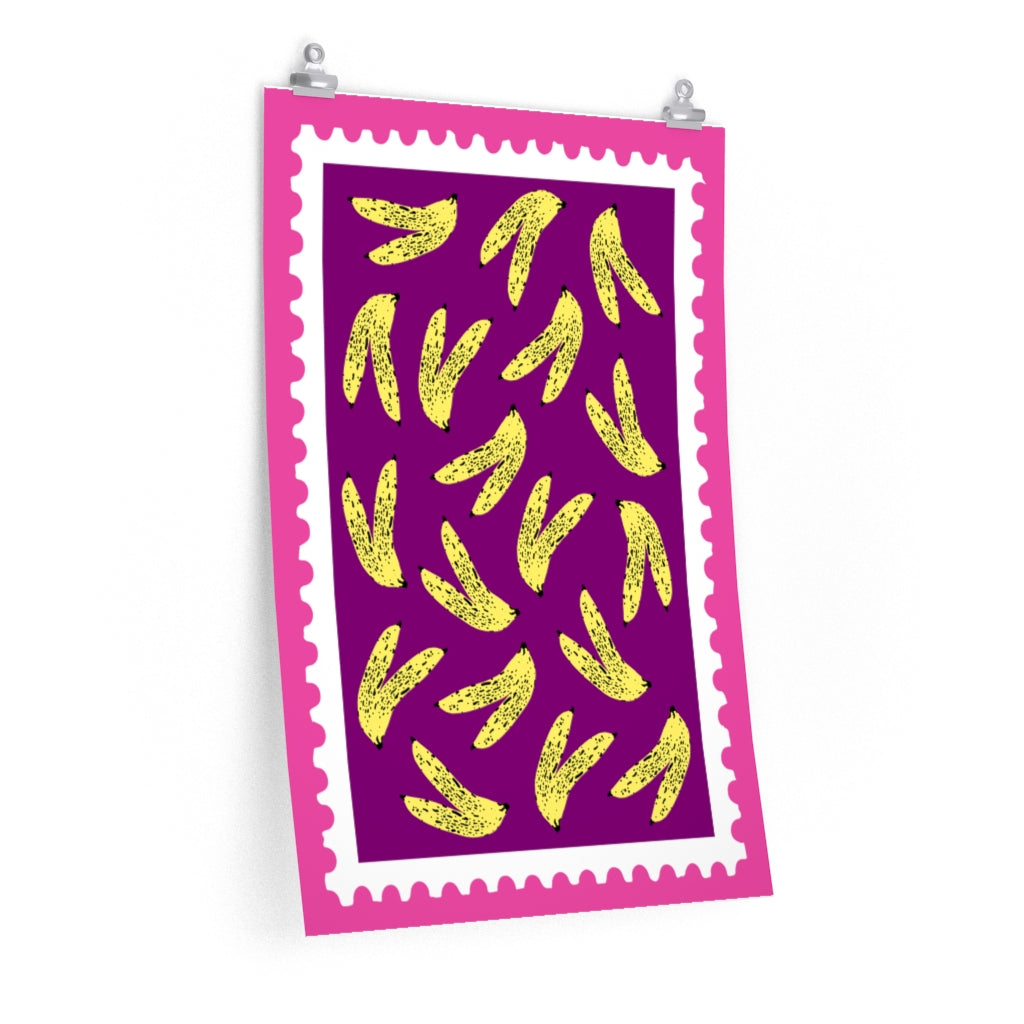 Banana Stamp - Art Print